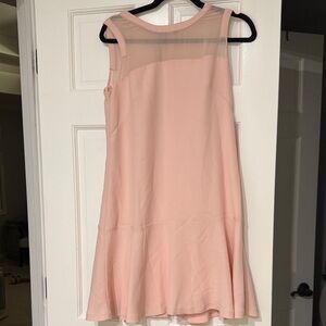 Vince Camuto Drop Waist Blush Pink Dress